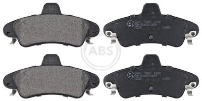 Bremžu uzliku kompl., Disku bremzes A.B.S. 37497