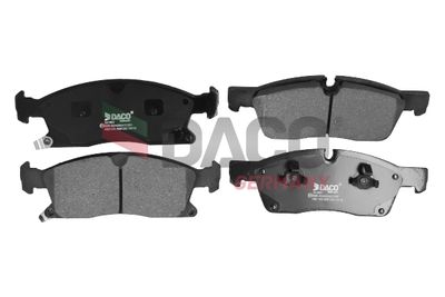 Bremžu uzliku kompl., Disku bremzes DACO 321607