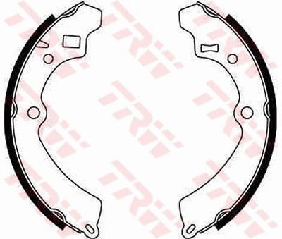 Bremžu loku komplekts TRW GS8548