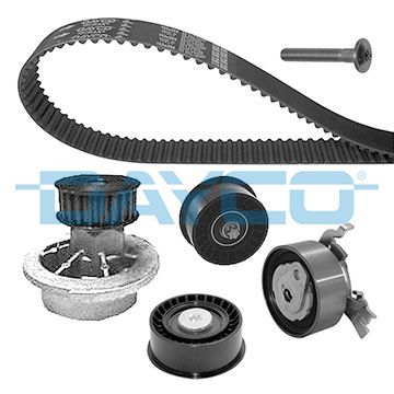 Водяной насос + комплект зубчатого ремня DAYCO KTBWP3611