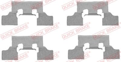 Piederumu komplekts, Disku bremžu uzlikas QUICK BRAKE 109-1647
