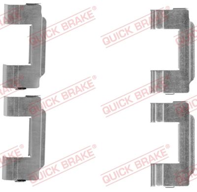 Piederumu komplekts, Disku bremžu uzlikas QUICK BRAKE 109-1646