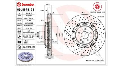 Bremžu diski MAGNETI MARELLI 360406128303