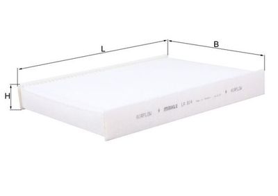 Фильтр, воздух во внутренном пространстве KNECHT LA 814