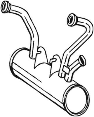 Предглушитель выхлопных газов BOSAL 135-369