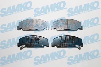 Комплект тормозных колодок, дисковый тормоз SAMKO 5SP1095