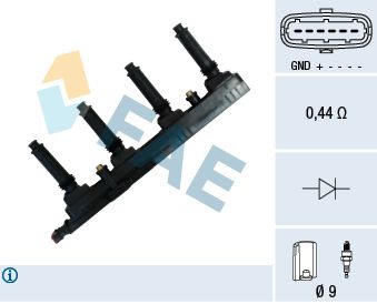 Aizdedzes spole FAE 80354