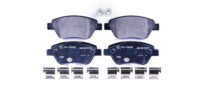 Bremžu uzliku kompl., Disku bremzes HELLA 8DB 355 011-871