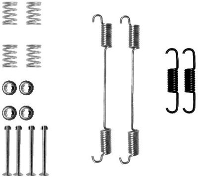 Piederumu komplekts, Bremžu loki HELLA 8DZ 355 200-601