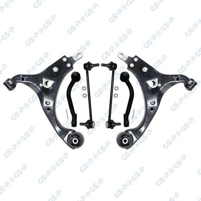 Ремкомплект, поперечный рычаг подвески GSP S990047SK