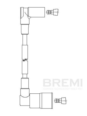 Провод зажигания BREMI 703E50
