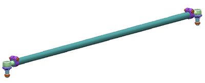 Stūres šķērsstiepnis LEMFÖRDER 20593 01
