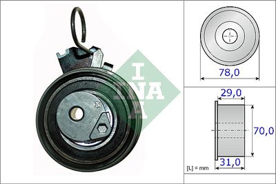 Натяжной ролик, ремень ГРМ Schaeffler INA 531 0532 10