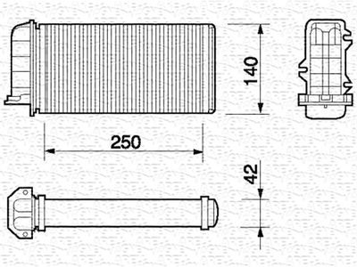 Siltummainis, Salona apsilde MAGNETI MARELLI 350218059000