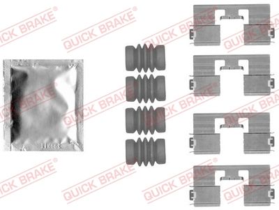Комплектующие, колодки дискового тормоза QUICK BRAKE 109-1818