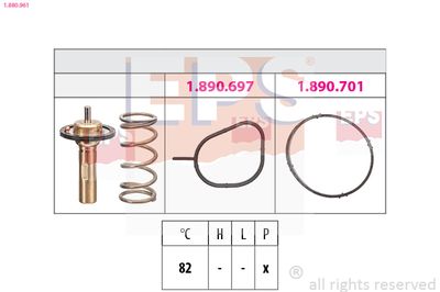 Термостат, охлаждающая жидкость EPS 1.880.961