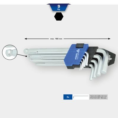 Izliekts skrūvgriezis KS TOOLS BT045009