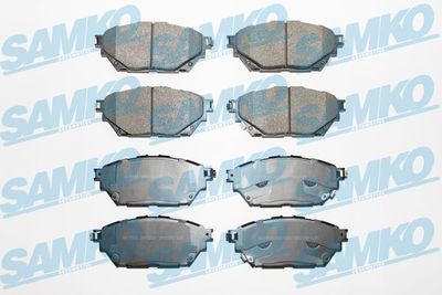 Bremžu uzliku kompl., Disku bremzes SAMKO 5SP2000