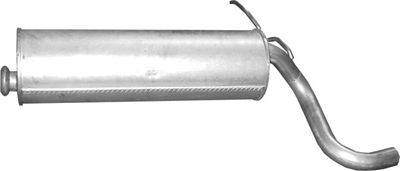 Izplūdes gāzu trokšņa slāpētājs (pēdējais) POLMO 04.03