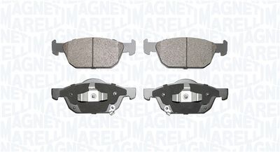 Bremžu uzliku kompl., Disku bremzes MAGNETI MARELLI 363916060945