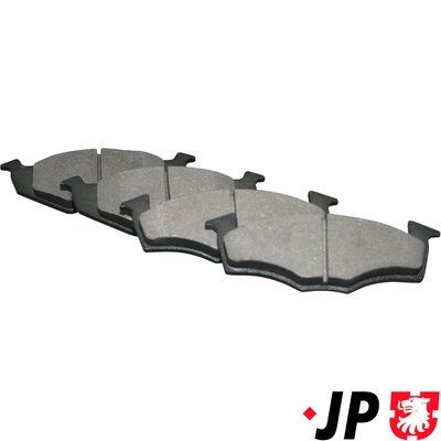 Bremžu uzliku kompl., Disku bremzes JP GROUP 1163600810