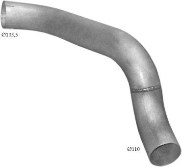 Izplūdes caurule POLMO 64.05