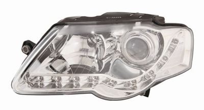 zestaw reflektorów VW HEAD LAMP.UNIT..ECE.W/S MOTOR W/LED CRM. FIT FOR: VW.PSAT ABAKUS D41-1103P-LDEM1