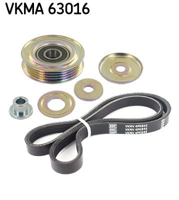 Поликлиновой ременный комплект SKF VKMA 63016