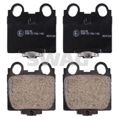 Bremžu uzliku kompl., Disku bremzes SWAG 33 10 5132
