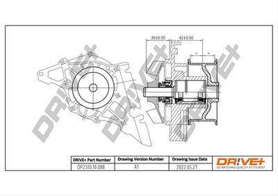 Водяной насос, охлаждение двигателя Dr!ve+ DP2310.10.088