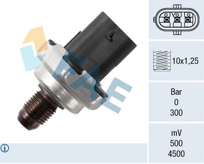 Датчик, давление подачи топлива FAE 15637