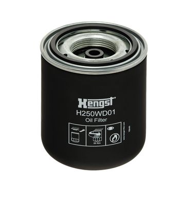 Eļļas filtrs HENGST FILTER H250WD01