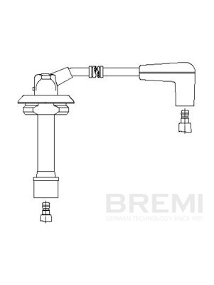Augstsprieguma vads BREMI 3A44E43