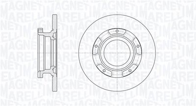 Bremžu diski MAGNETI MARELLI 361302040655