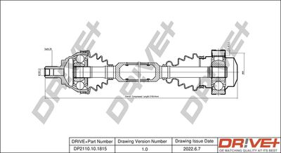 Приводной вал Dr!ve+ DP2110.10.1815