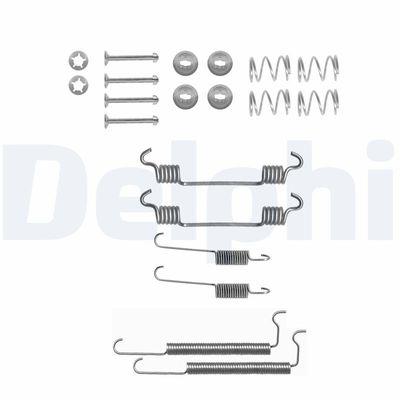 Piederumu komplekts, Bremžu loki DELPHI LY1133
