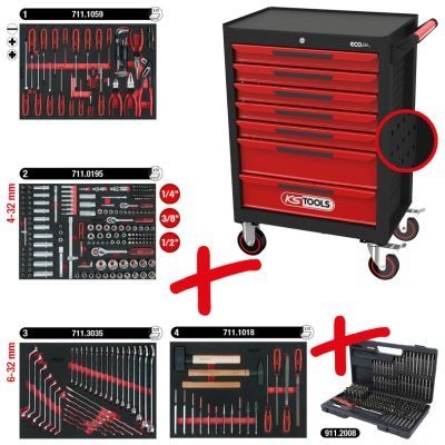 KS TOOLS 8977515 Instrumentu ratiņi