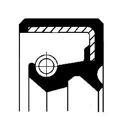 Уплотняющее кольцо, коленчатый вал CORTECO 82011132