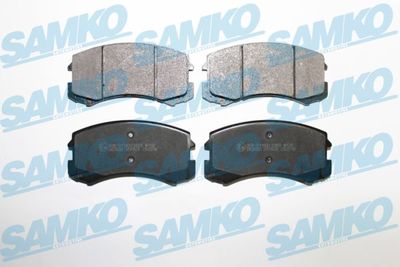 Комплект тормозных колодок, дисковый тормоз SAMKO 5SP826