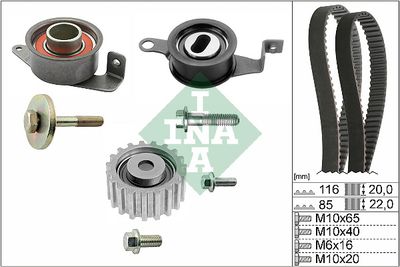 Комплект ремня ГРМ Schaeffler INA 530 0005 10