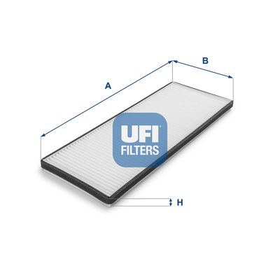 Фильтр, воздух во внутренном пространстве UFI 53.015.00