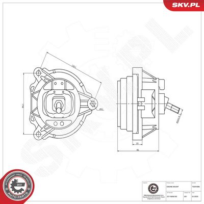 Piekare, Dzinējs ESEN SKV 75SKV086