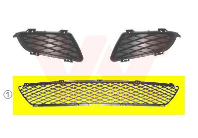 Ventilatora reste, Bampers VAN WEZEL 2754590