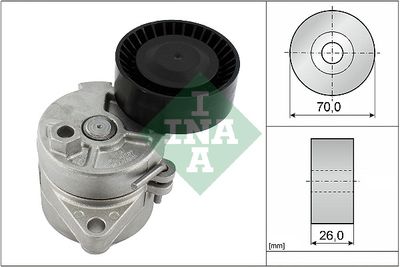 Натяжитель ремня, клиновой зубча Schaeffler INA 534 0104 10