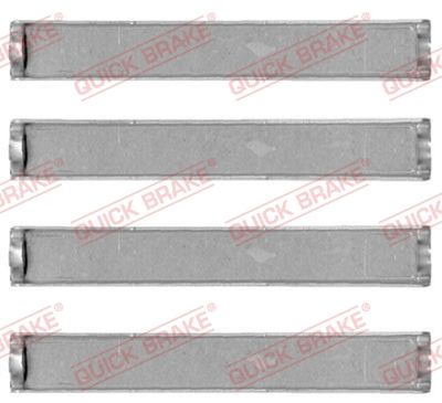 Комплектующие, колодки дискового тормоза QUICK BRAKE 109-1284