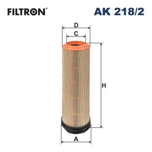 Воздушный фильтр FILTRON AK 218/2