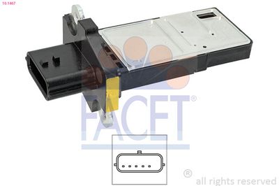 Расходомер воздуха FACET 10.1467