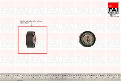 Spriegotājrullītis, Ķīļrievu siksna FAI AutoParts T9604