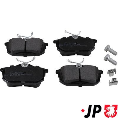 Bremžu uzliku kompl., Disku bremzes JP GROUP 6163700110