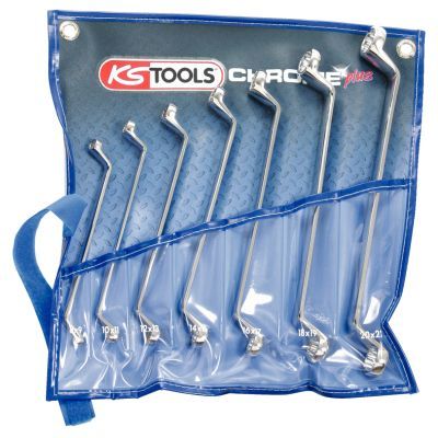 Abpusējo uzmaucamo atslēgu komplekts KS TOOLS 518.0847